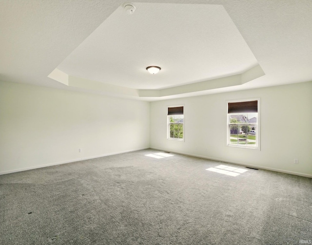 13395 Synch Ct, Fort Wayne, IN 46814 - carpeted empty room featuring a raised ceiling, baseboards, and a smoke detector