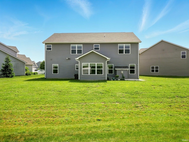 13395 Synch Ct, Fort Wayne, IN 46814 - back of house with a yard