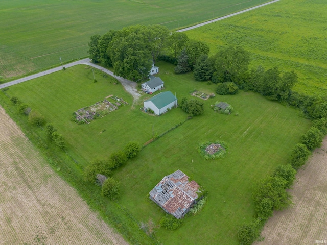 5528 N 250 W Unit 27, Lafontaine, IN 46940 - aerial view of sparsely populated area with a pastoral area