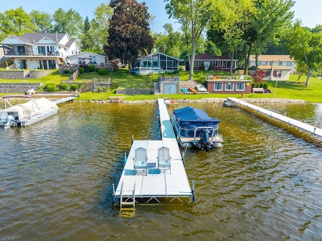 620 Ln 330 Big Otter Lk, Fremont, IN 46737 - dock with a water view