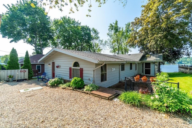 620 Ln 330 Big Otter Lk, Fremont, IN 46737 - back of house with a deck