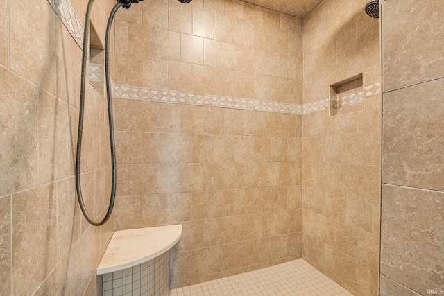 4906 N 100 W, Uniondale, IN 46791 - full bathroom featuring tiled shower
