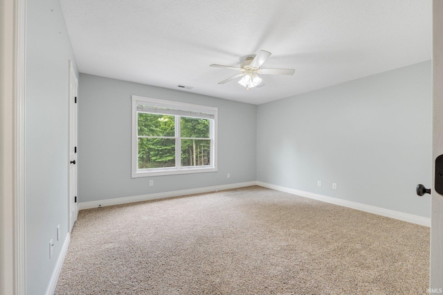 4906 N 100 W, Uniondale, IN 46791 - carpeted spare room with ceiling fan and baseboards