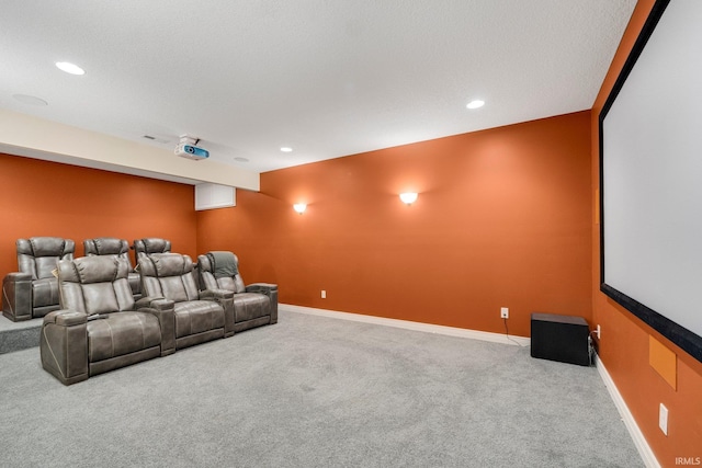 4906 N 100 W, Uniondale, IN 46791 - carpeted cinema with recessed lighting and baseboards