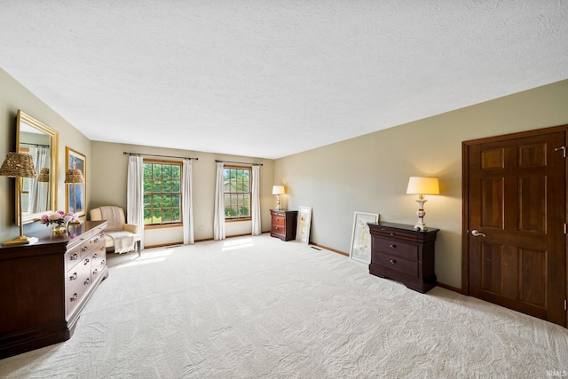 51803 Foxdale Ln, Granger, IN 46530 - carpeted bedroom with a textured ceiling and baseboards