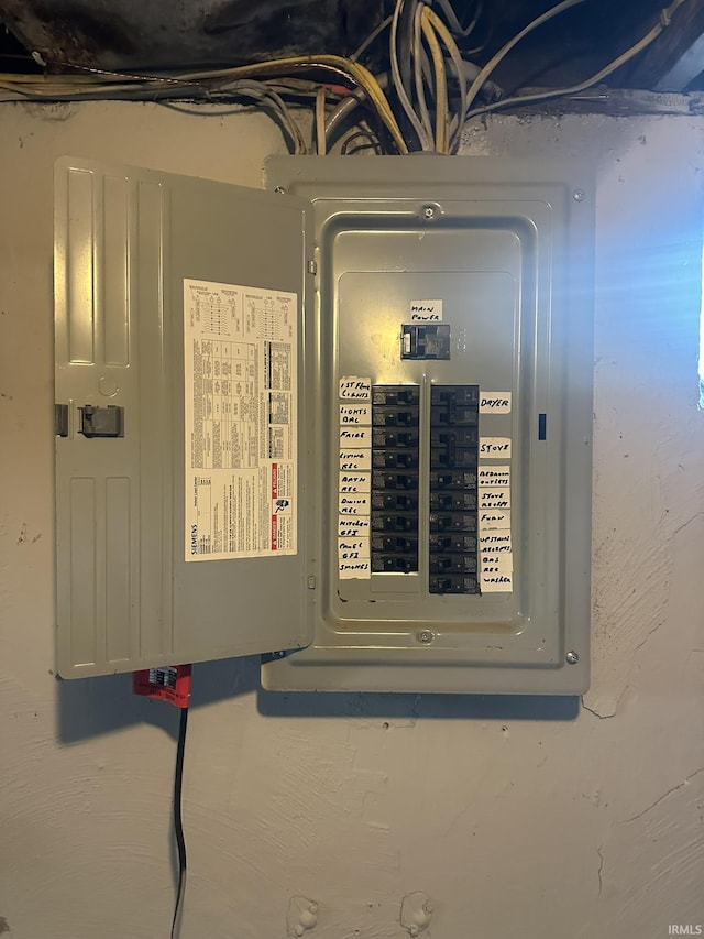 3324 Alexander St, Fort Wayne, IN 46806 - utility room with electric panel