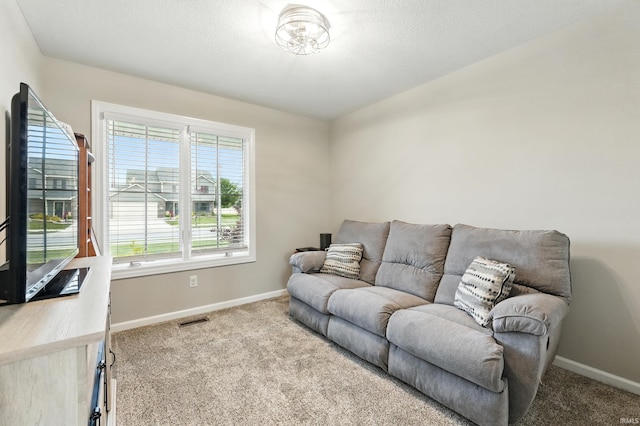 1308 Hideaway Dr, Auburn, IN 46706 - carpeted living area with baseboards