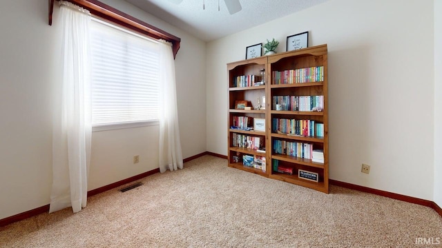 12 Vicki Dr, Vincennes, IN 47591 - carpeted empty room featuring ceiling fan and baseboards