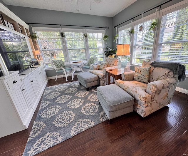 4691 Flagship Ln, Lafayette, IN 47909 - sunroom / solarium featuring plenty of natural light, wood finished floors, and baseboards