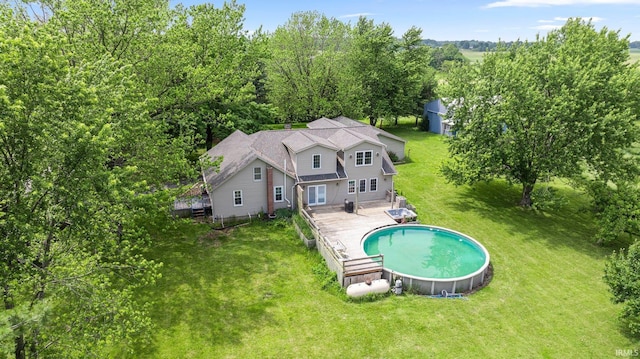 2890 W 400 N, Columbia City, IN 46725 - aerial view of property and surrounding area