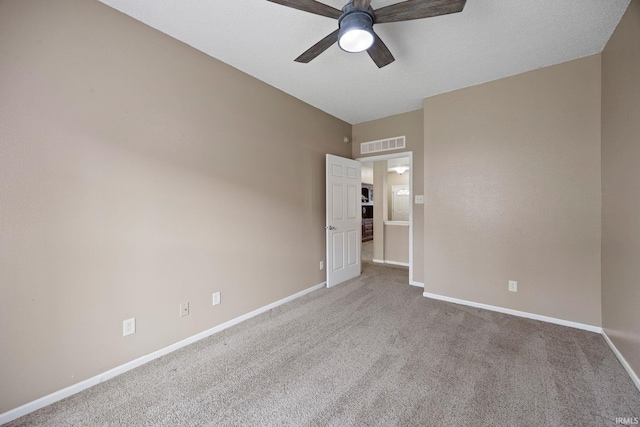 2729 Massasoit Ln, Lafayette, IN 47909 - carpeted spare room featuring ceiling fan and baseboards