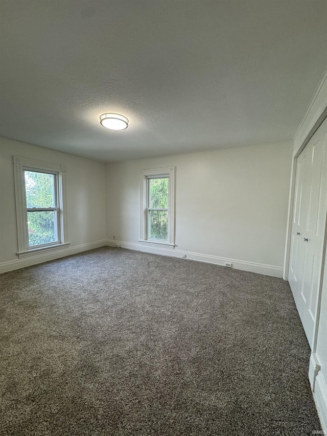 241 W Tipton St, Huntington, IN 46750 - carpeted empty room featuring healthy amount of natural light and a textured ceiling
