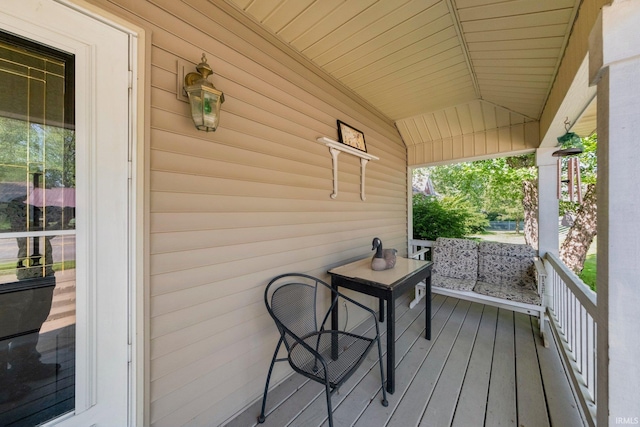 17612 State Road 37, Harlan, IN 46743 - view of porch
