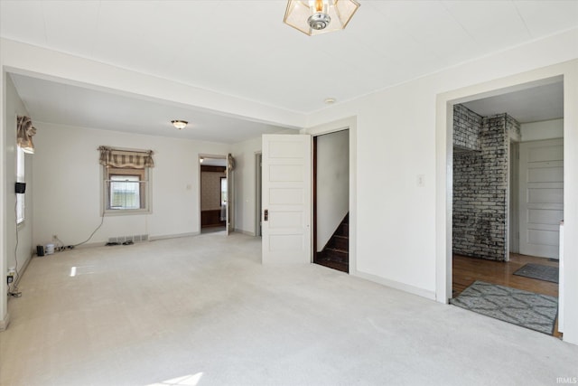 29351 Darden Rd, New Carlisle, IN 46552 - unfurnished living room with carpet