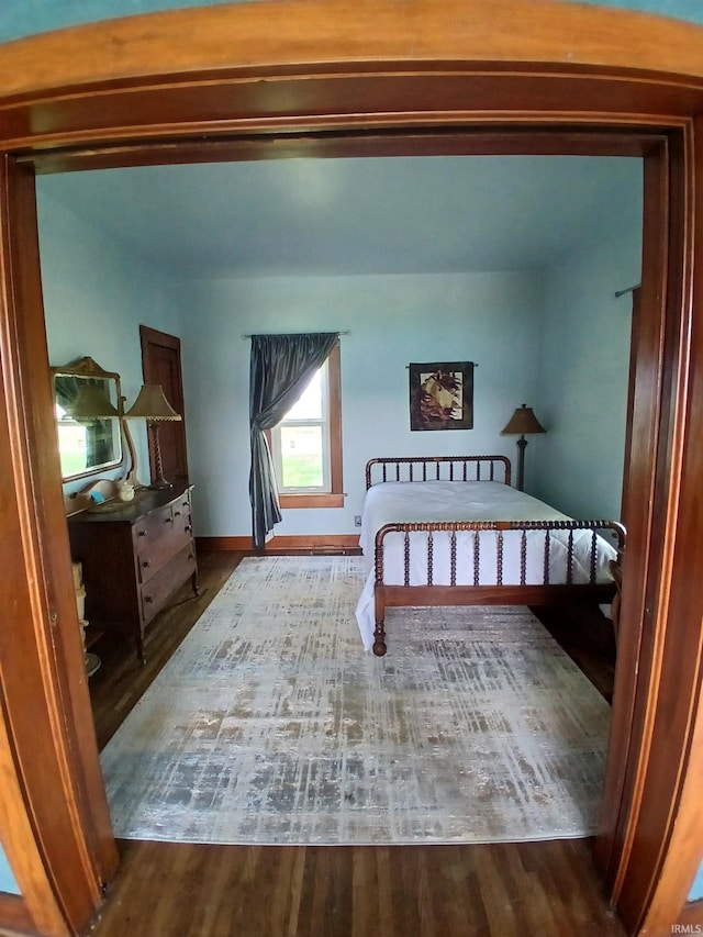7086 S 200 E, Macy, IN 46951 - bedroom with wood finished floors and baseboards