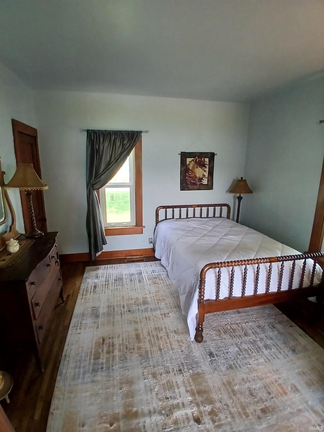 7086 S 200 E, Macy, IN 46951 - bedroom with wood finished floors and baseboards
