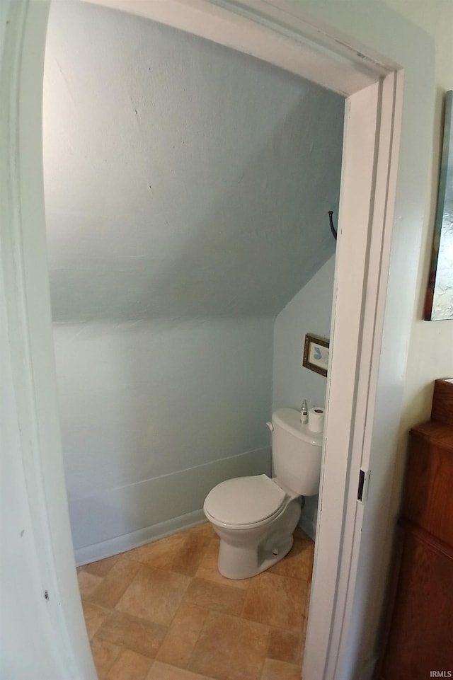 7086 S 200 E, Macy, IN 46951 - bathroom with toilet and lofted ceiling