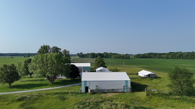 7086 S 200 E, Macy, IN 46951 - overview of rural landscape featuring agricultural land