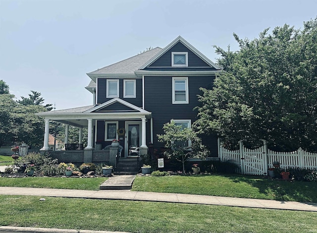 715 SE 2nd St, Washington, IN 47501 - view of front of home with covered porch