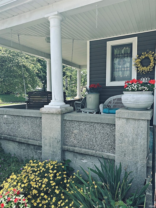 715 SE 2nd St, Washington, IN 47501 - view of porch