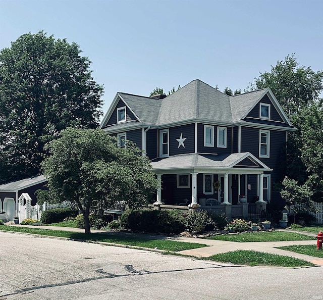 715 SE 2nd St, Washington, IN 47501 - view of front of property featuring covered porch