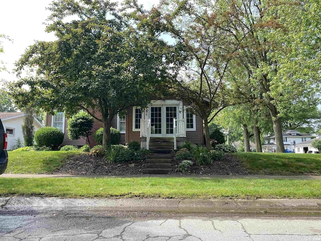 766 W Clark St, Berne, IN 46711 - obstructed view of property featuring french doors