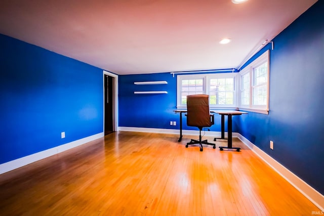 2801 W University Ave, Muncie, IN 47304 - office space with wood finished floors and baseboards