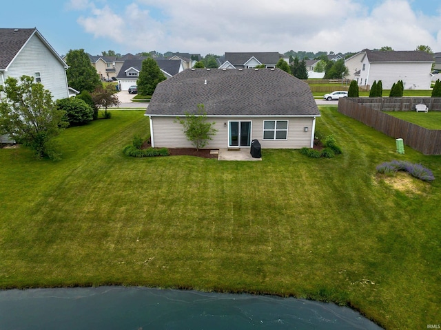 1811 Apopka Way, Fort Wayne, IN 46814 - back of property with a residential view and a patio