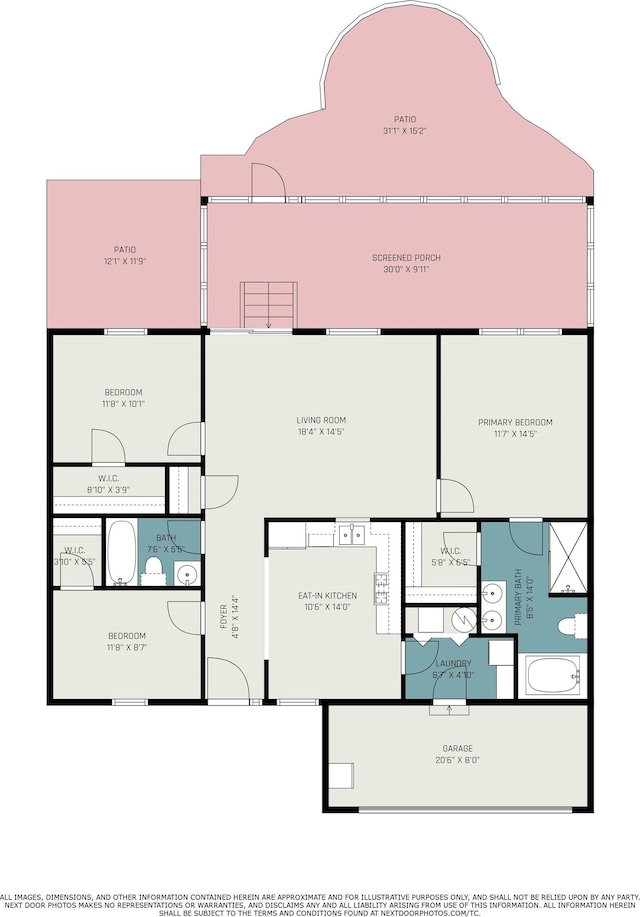51 Ems W26 Ln, North Webster, IN 46555 - view of room layout