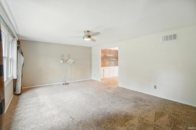 5820 Rosedale Dr, Fort Wayne, IN 46804 - carpeted spare room featuring ceiling fan