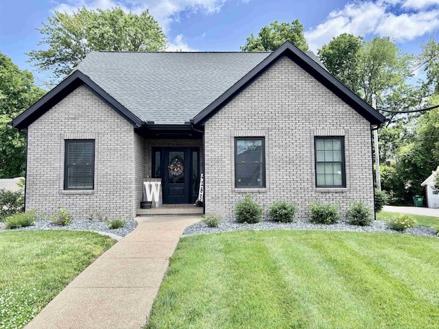 4183 Princeton St, Wadesville, IN 47638 - view of front of house with a front yard and brick siding