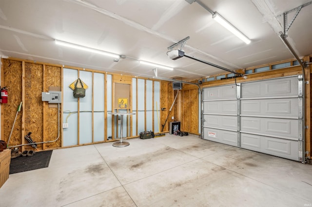 1729 Carter Ct, Mishawaka, IN 46545 - garage featuring a garage door opener