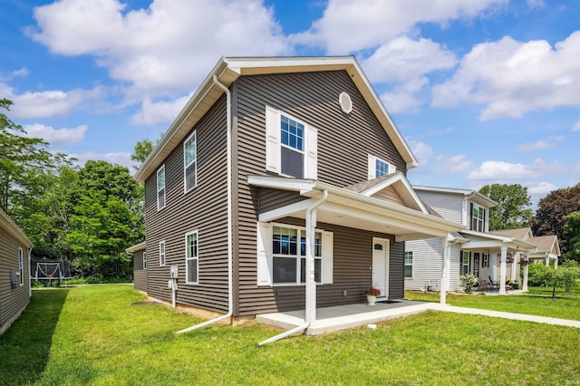 1729 Carter Ct, Mishawaka, IN 46545 - view of front of house featuring a front lawn