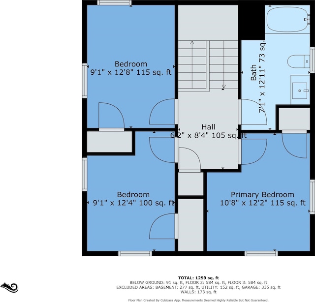 1729 Carter Ct, Mishawaka, IN 46545 - view of home floor plan