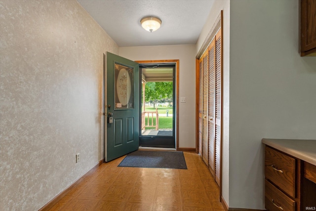 29230 Walerko Dr, Elkhart, IN 46514 - entryway with light flooring and a textured wall