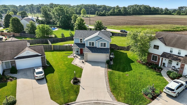 10412 Kentfield Pl, Fort Wayne, IN 46818 - aerial view