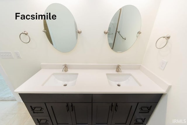 4651 S Quinn Dr, Bloomington, IN 47403 - bathroom with double vanity