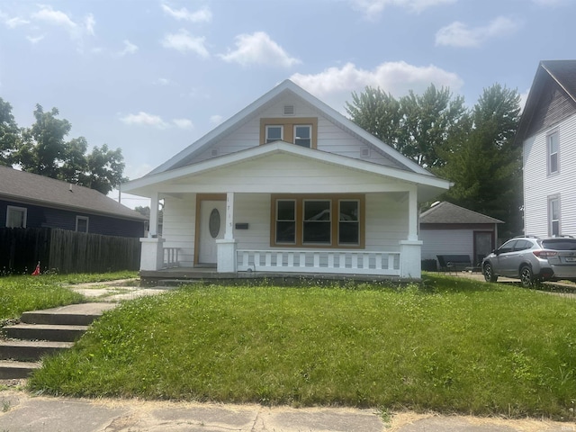 1715 Everett St, Lafayette, IN 47905 - bungalow with covered porch