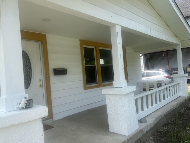 1715 Everett St, Lafayette, IN 47905 - property entrance featuring a porch