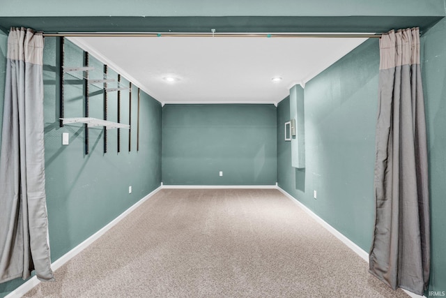 3549 S Wickens St, Bloomington, IN 47403 - basement featuring carpet and recessed lighting