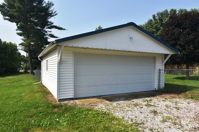 209 E Plum St, Linden, IN 47955 - view of detached garage