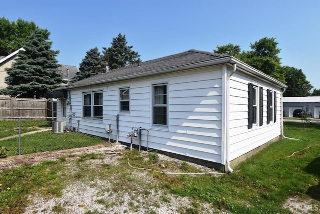 209 E Plum St, Linden, IN 47955 - view of side of home with a cooling unit