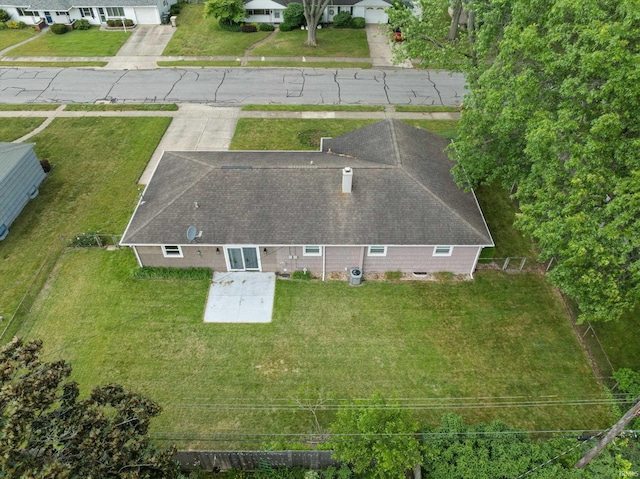 115 N Varsity Dr, South Bend, IN 46615 - aerial perspective of suburban area
