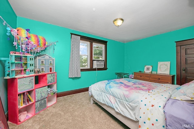 19252 Cleveland Rd, South Bend, IN 46637 - bedroom with carpet floors and cooling unit