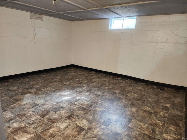 317 E Main St, Berne, IN 46711 - below grade area with baseboards