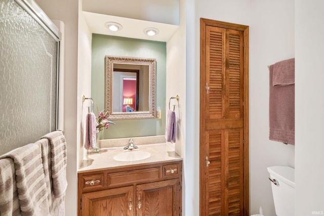 106 River Cove Ln, North Manchester, IN 46962 - bathroom with a closet and vanity