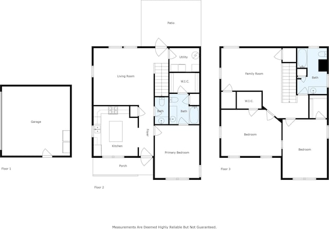 1009 Elliott St, Lafayette, IN 47905 - view of home floor plan