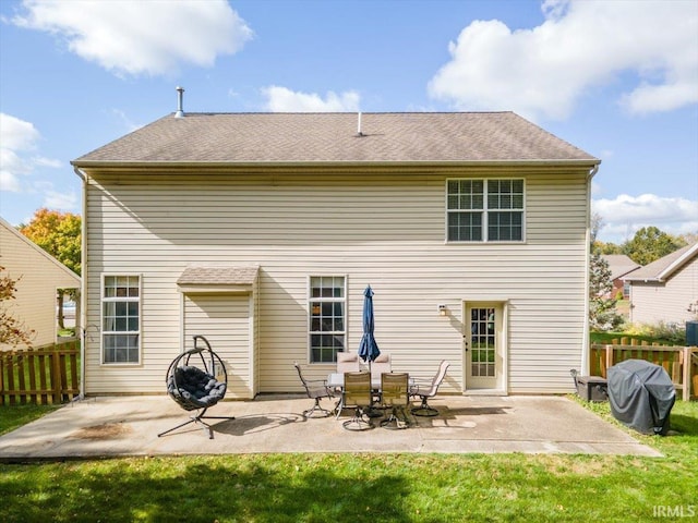4103 Stergen Dr, Lafayette, IN 47909 - back of house featuring a patio