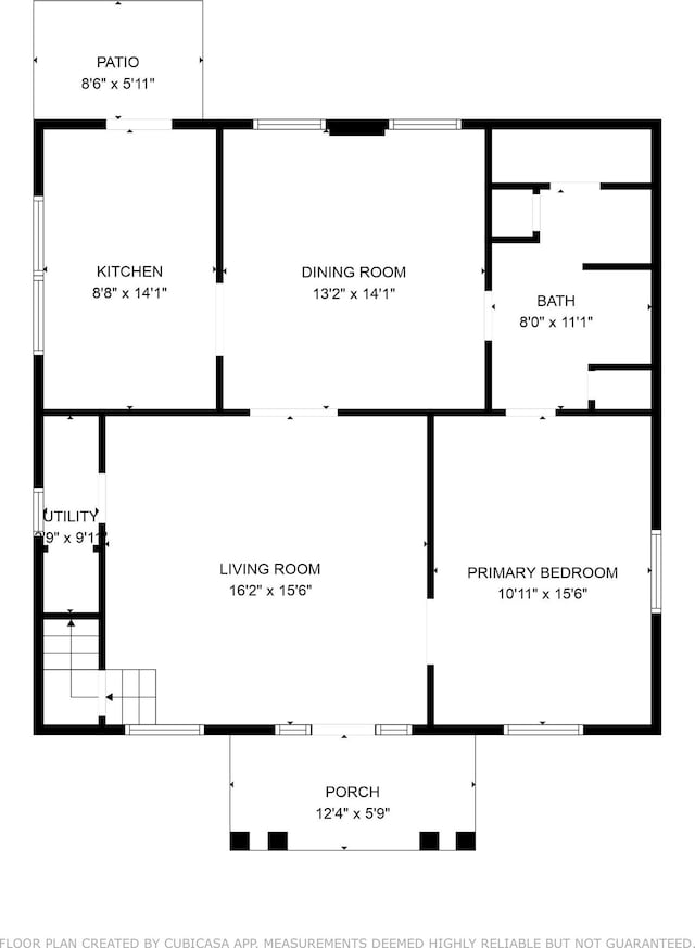 709 W Main St, Ellettsville, IN 47429 - view of floor plan / room layout