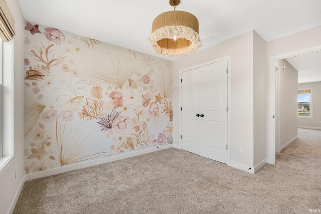 17464 Sonic Ct, Huntertown, IN 46748 - unfurnished bedroom with carpet flooring and a closet